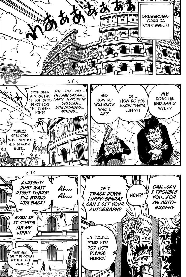 One Piece chapter 725 page 11