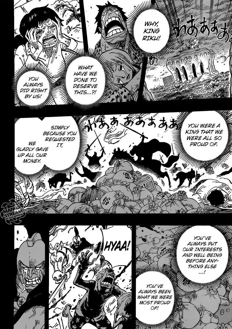 One Piece chapter 728 page 7