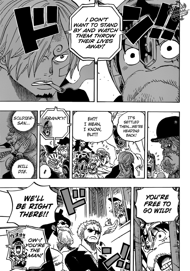 One Piece chapter 729 page 15