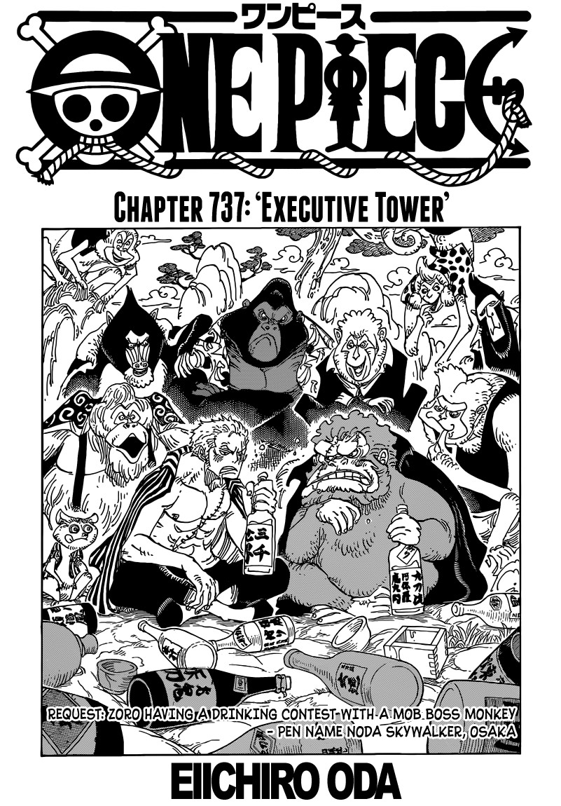 One Piece chapter 737 page 1