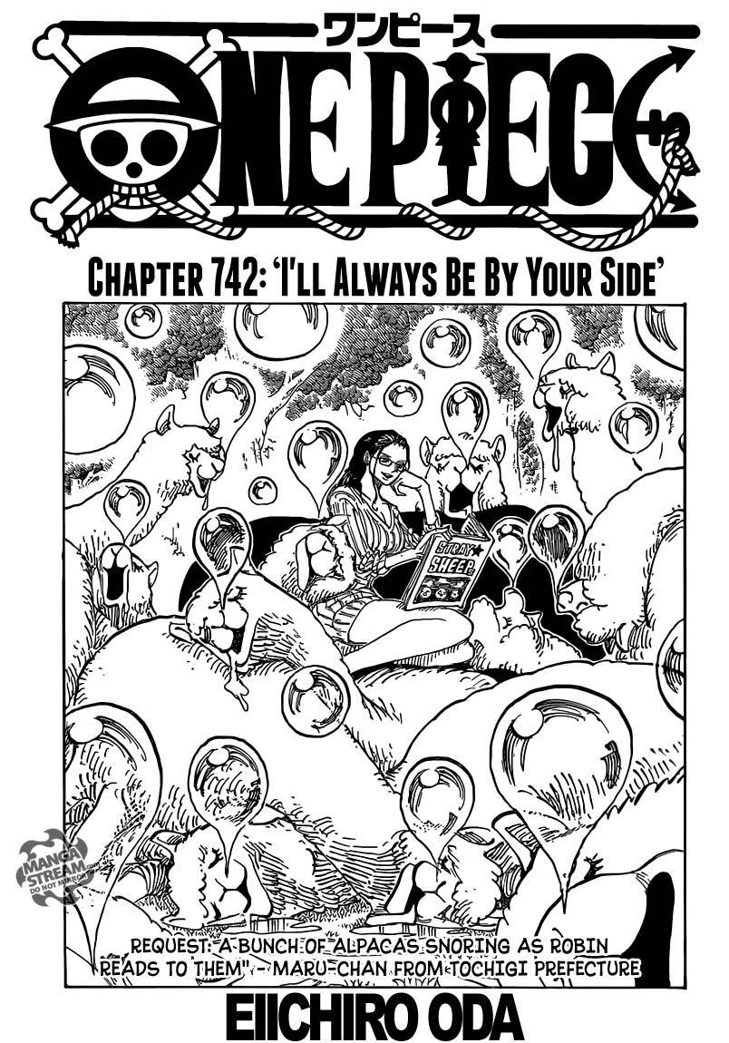 One Piece chapter 742 page 1