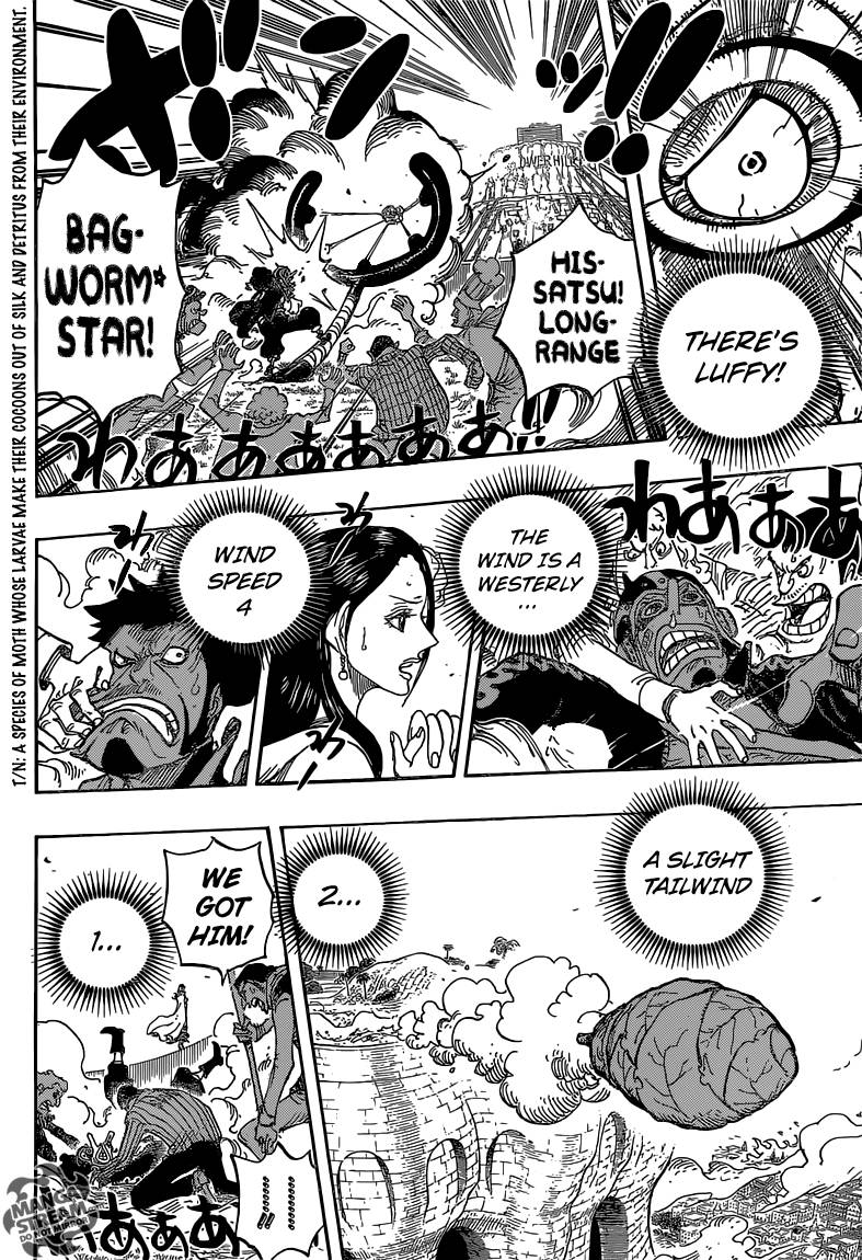 One Piece chapter 758 page 14