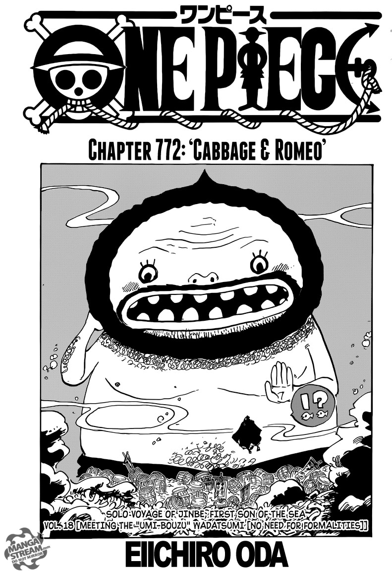 One Piece chapter 772 page 5