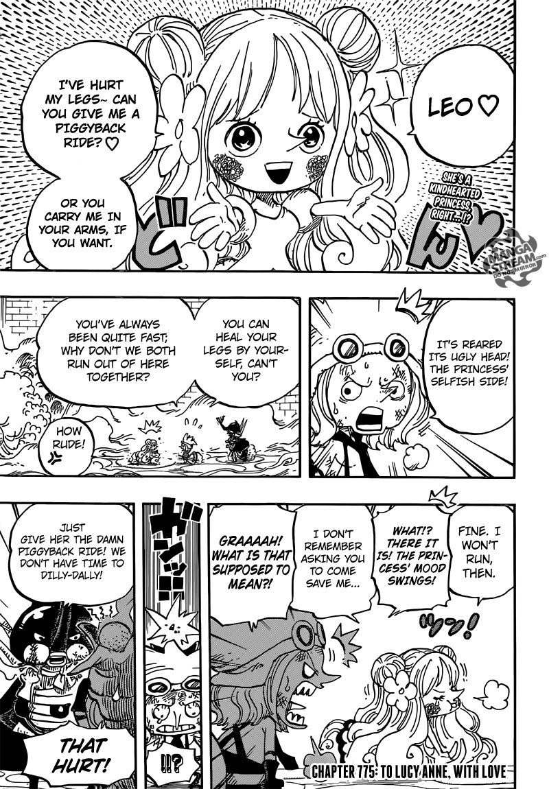 One Piece chapter 775 page 5