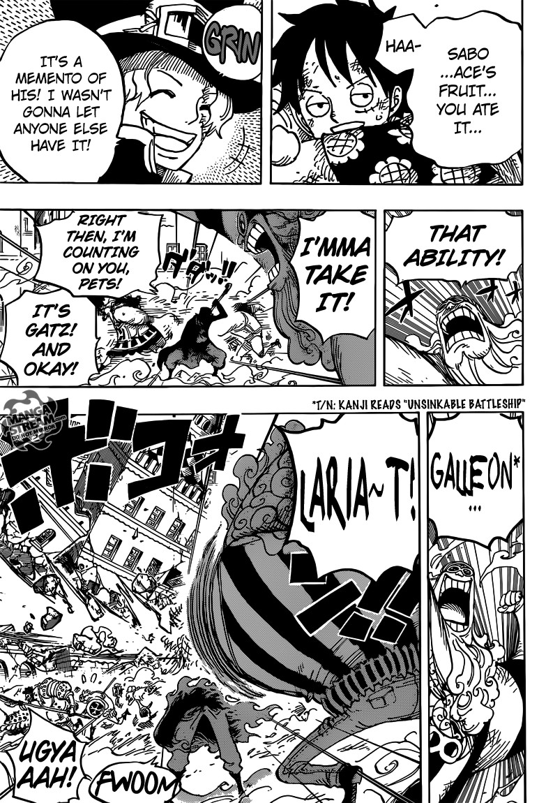 One Piece chapter 787 page 8