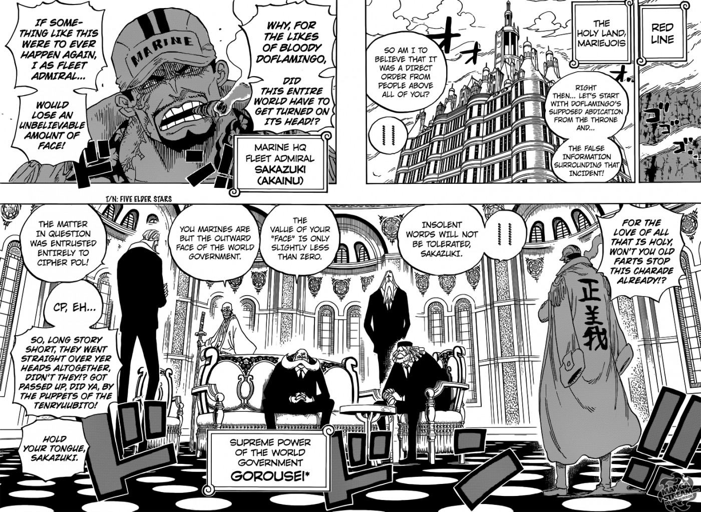 One Piece chapter 793 page 4