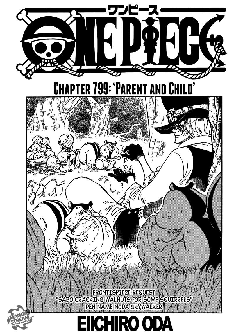 One Piece chapter 799 page 1