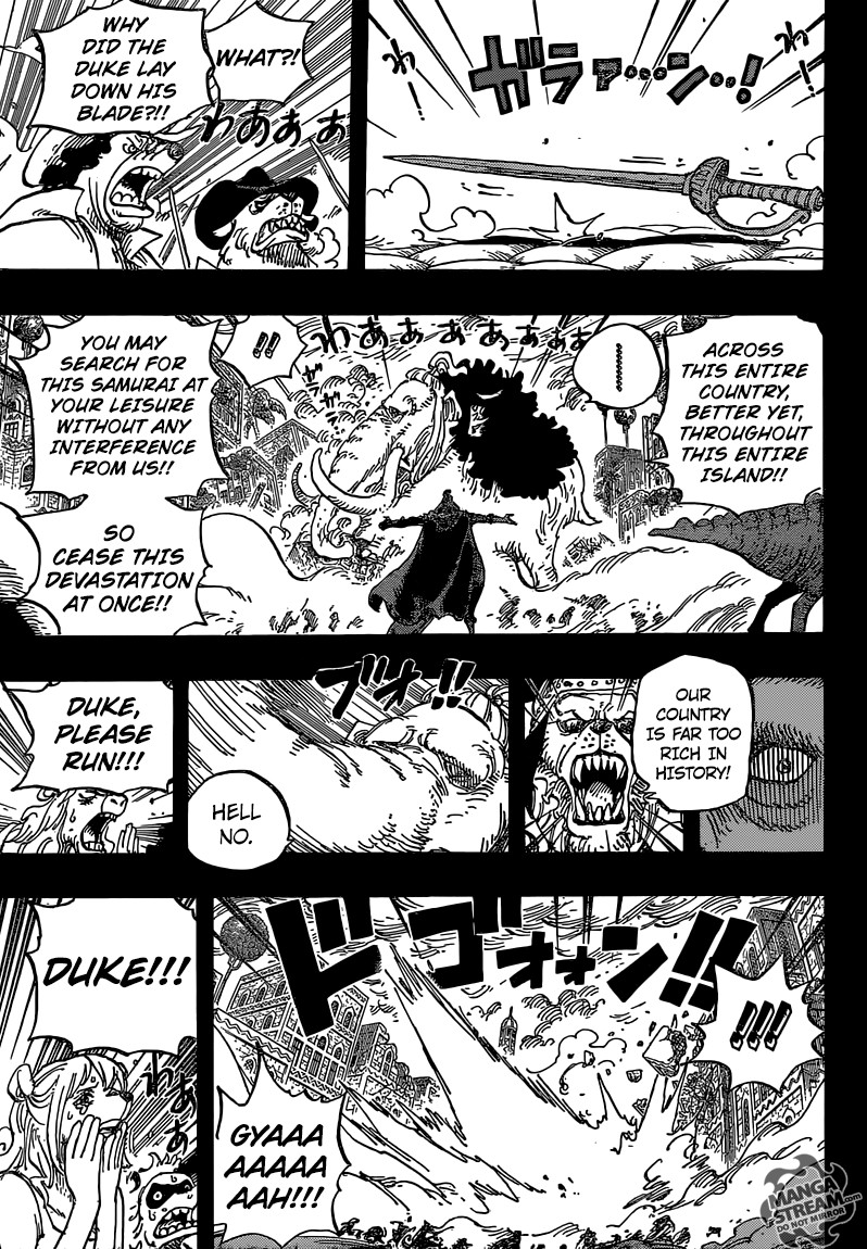 One Piece chapter 809 page 13