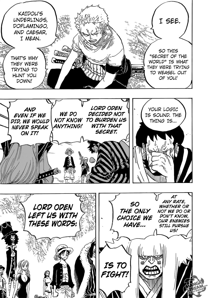 One Piece chapter 819 page 6