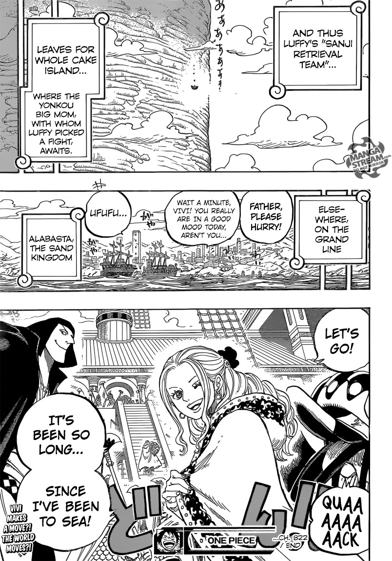 One Piece chapter 822 page 20