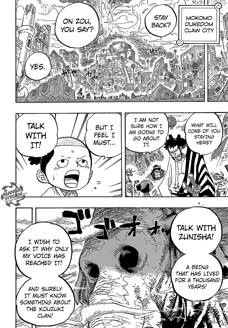 One Piece chapter 822 page 7