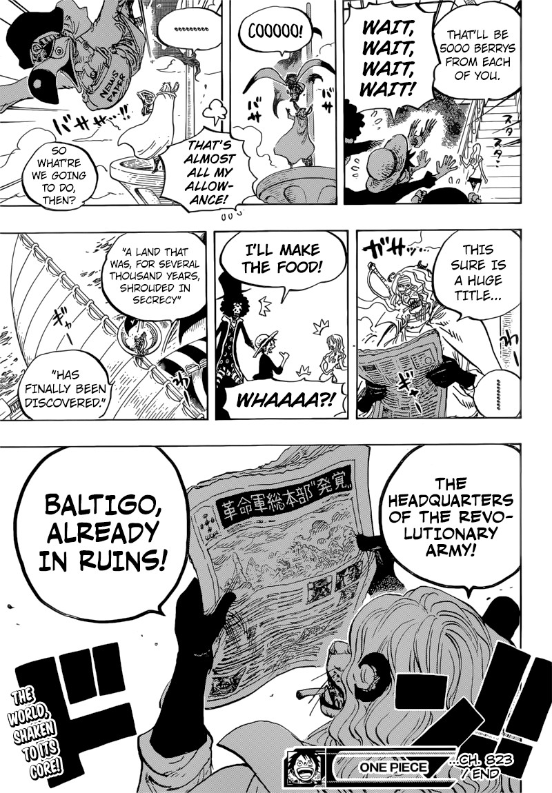 One Piece chapter 823 page 19