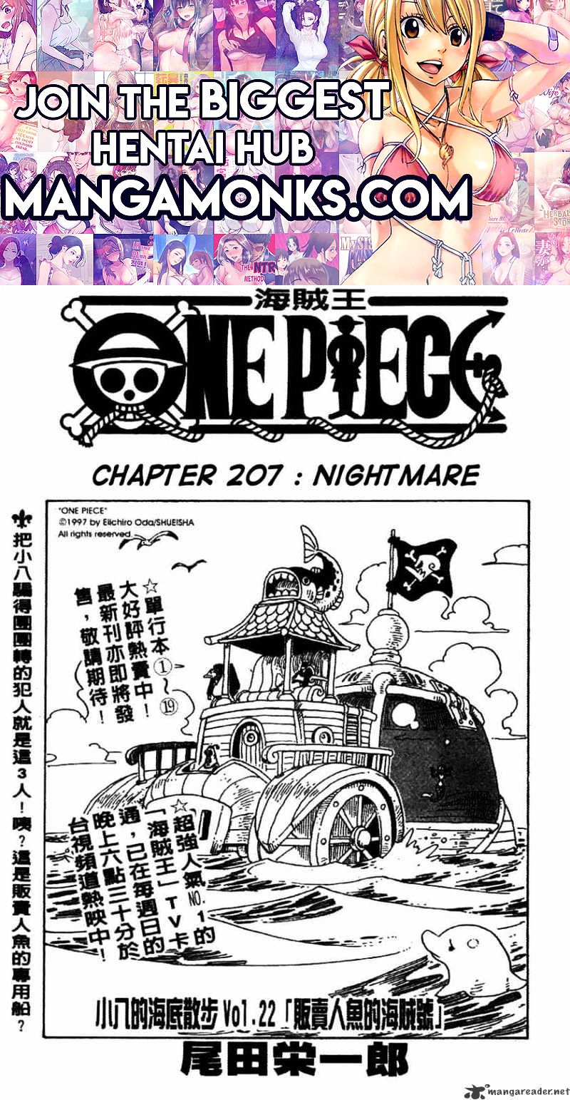 One Piece chapter 207 page 1