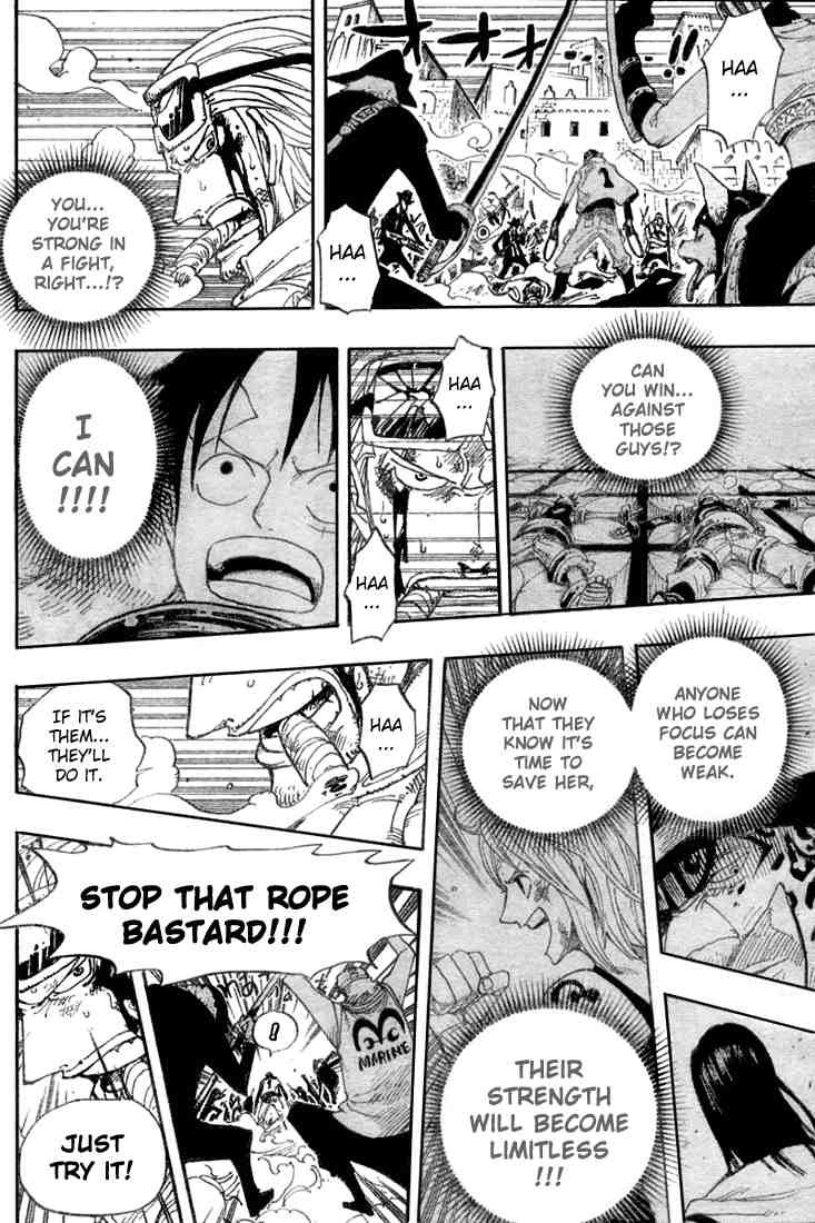 One Piece chapter 383 page 7