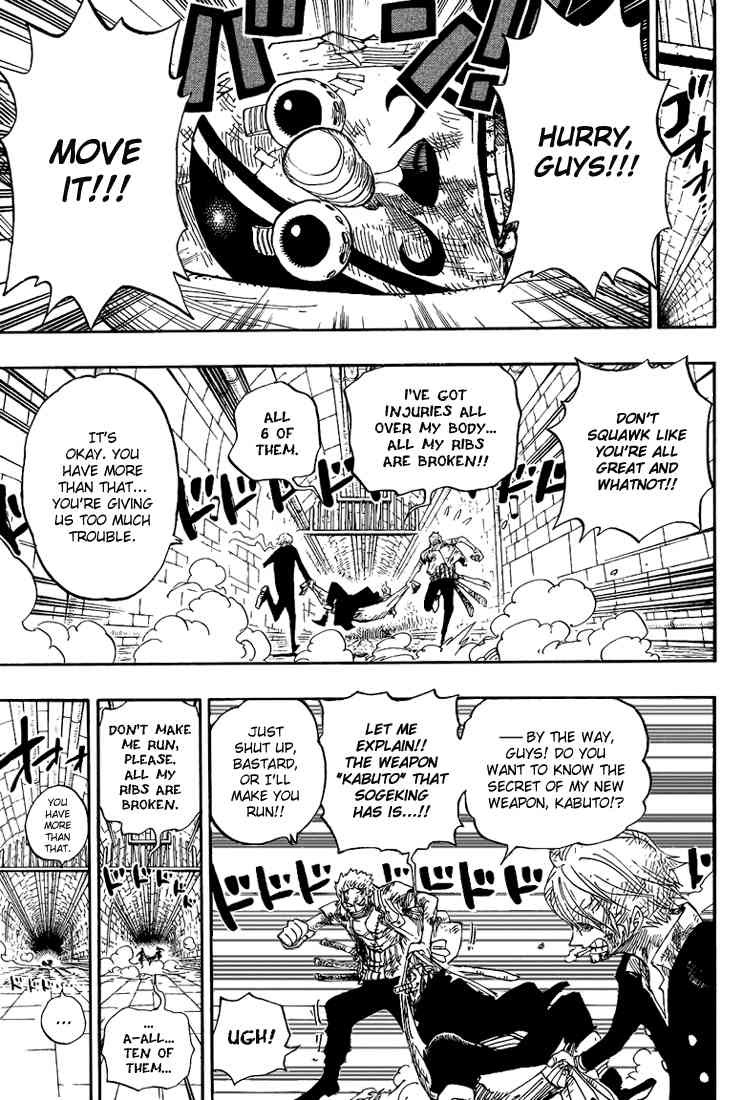 One Piece chapter 421 page 4