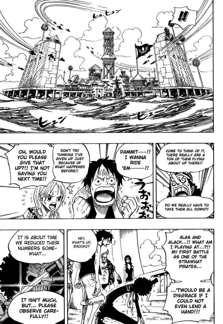 One Piece chapter 493 page 15