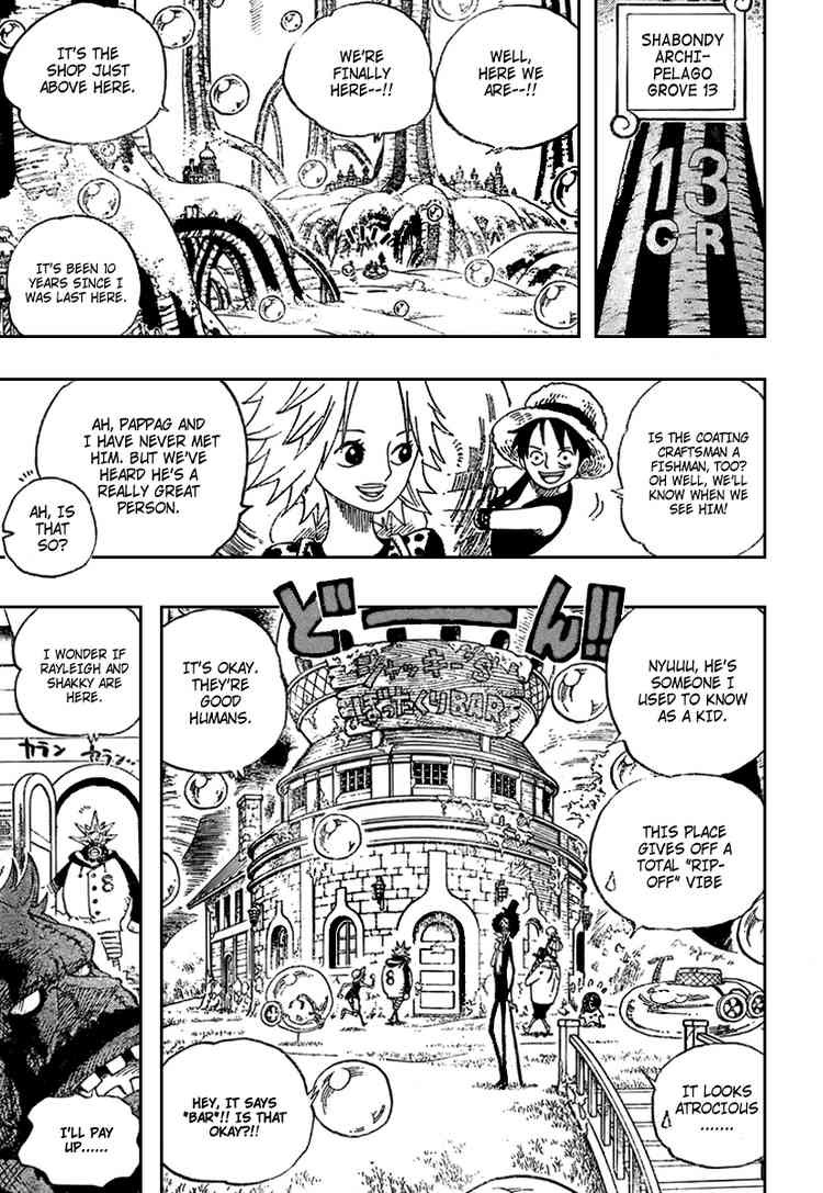 One Piece chapter 498 page 5