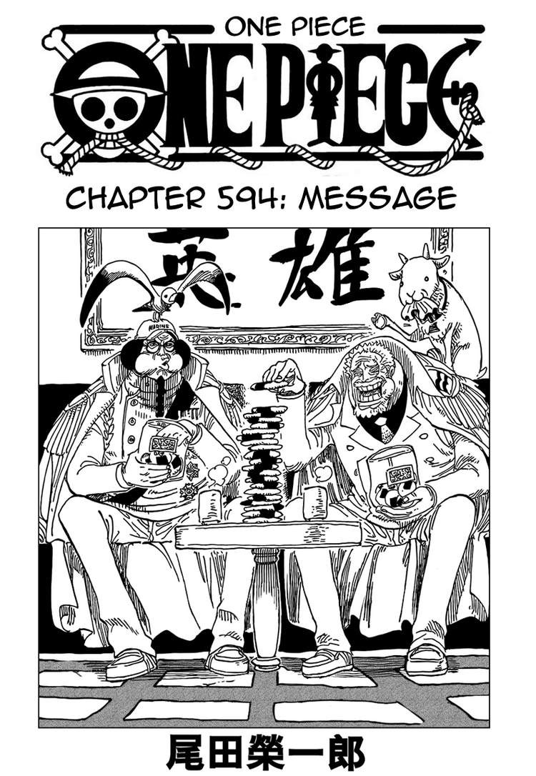 One Piece chapter 594 page 1