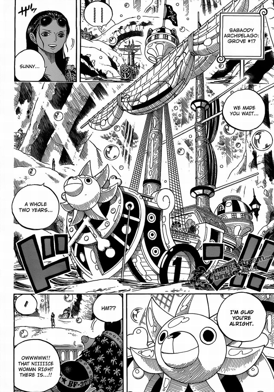 One Piece chapter 599 page 7