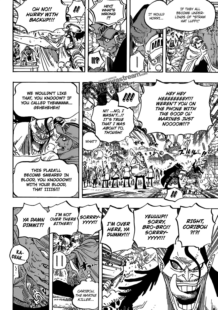 One Piece chapter 600 page 8