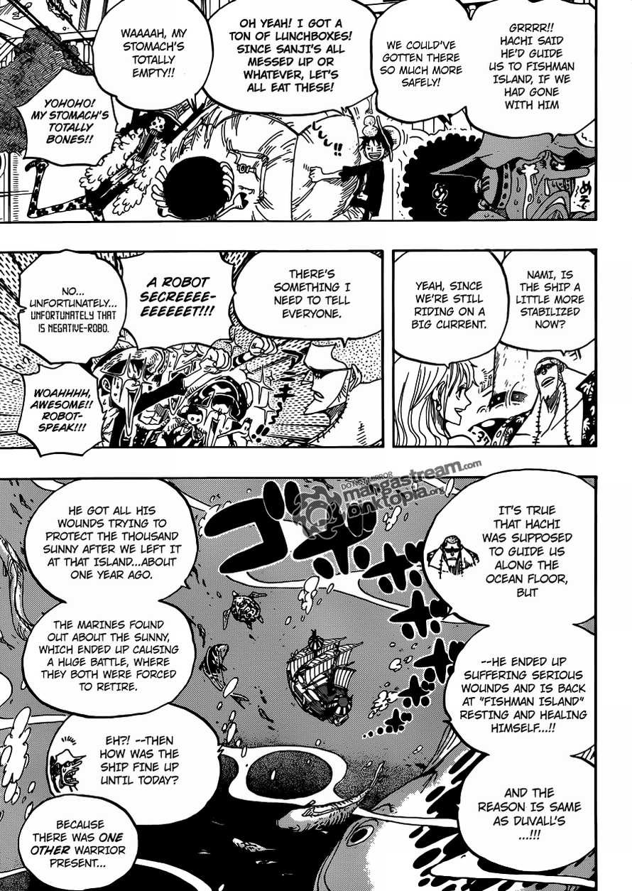 One Piece chapter 603 page 12