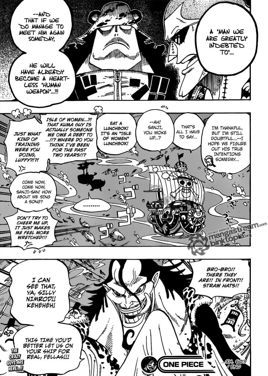 One Piece chapter 603 page 16