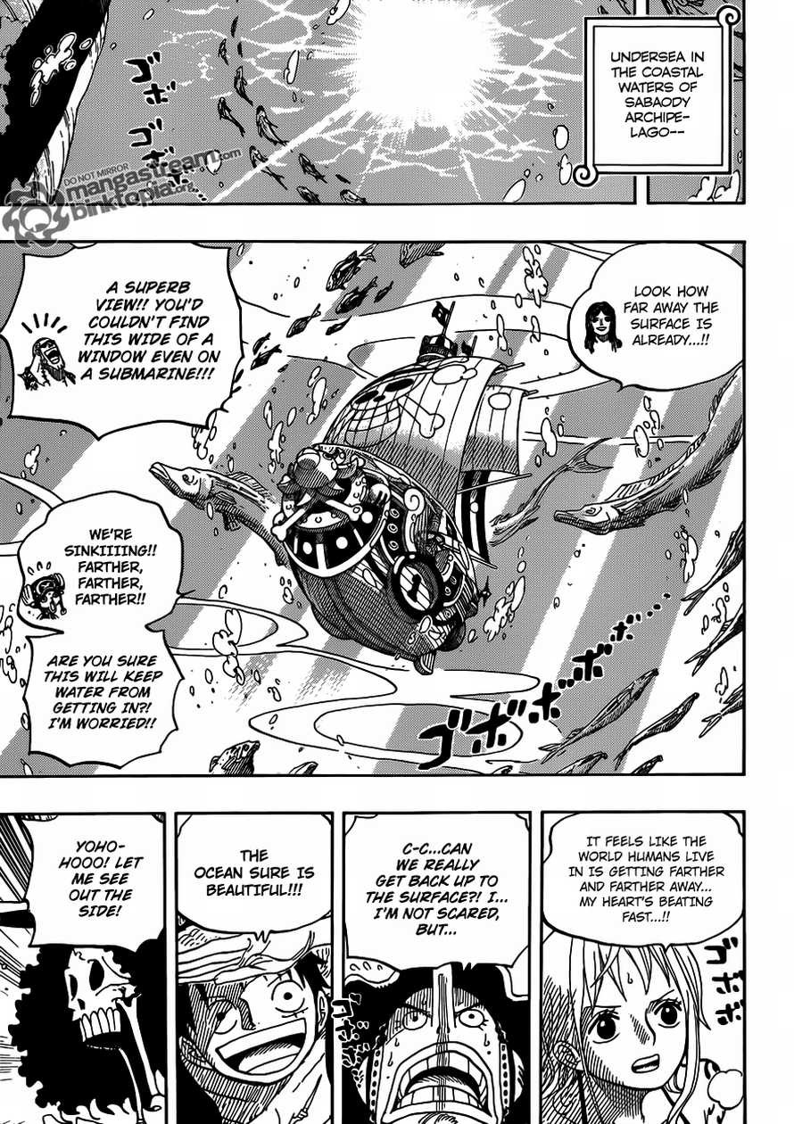 One Piece chapter 603 page 7