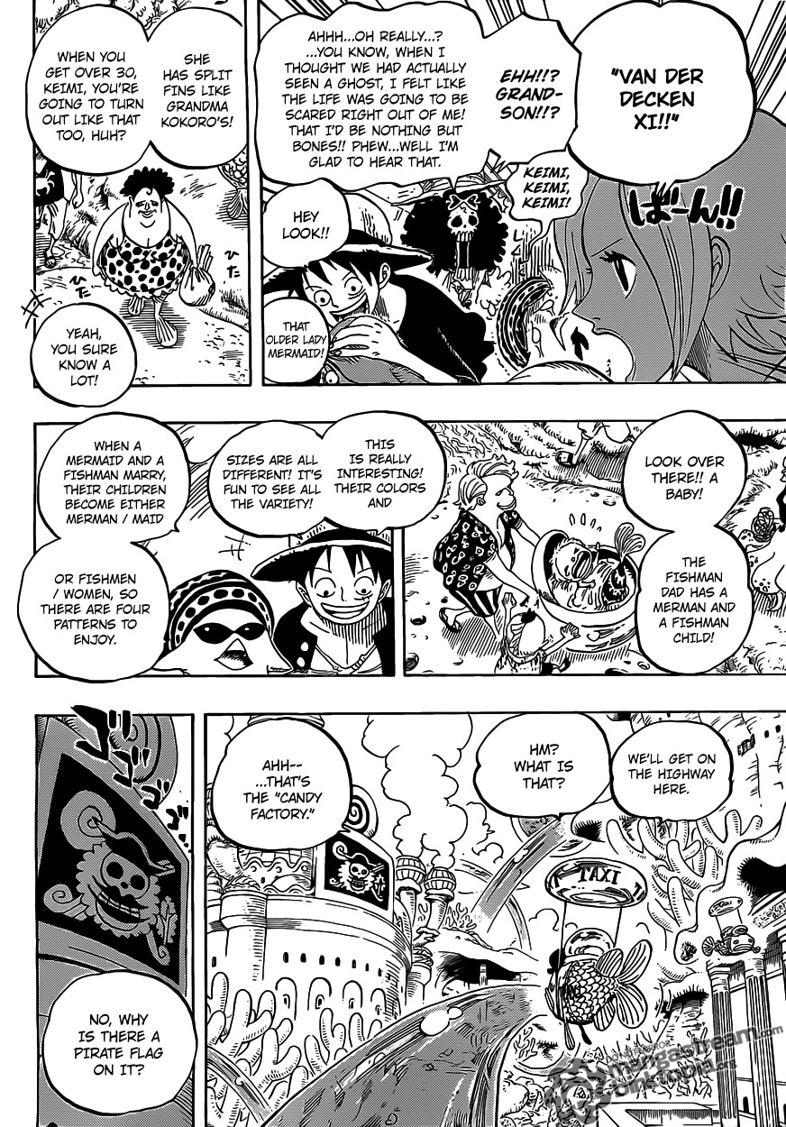 One Piece chapter 610 page 12