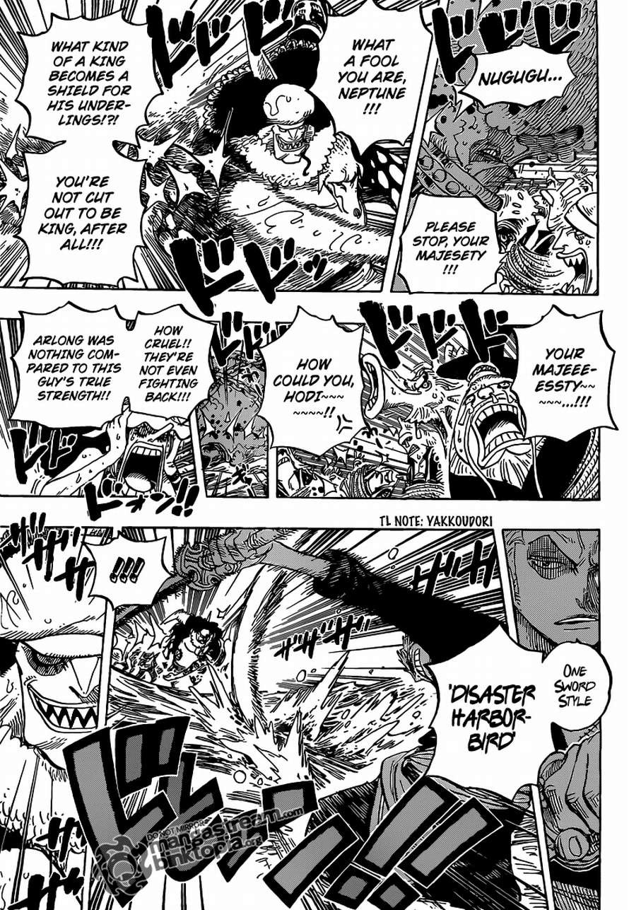 One Piece chapter 617 page 9