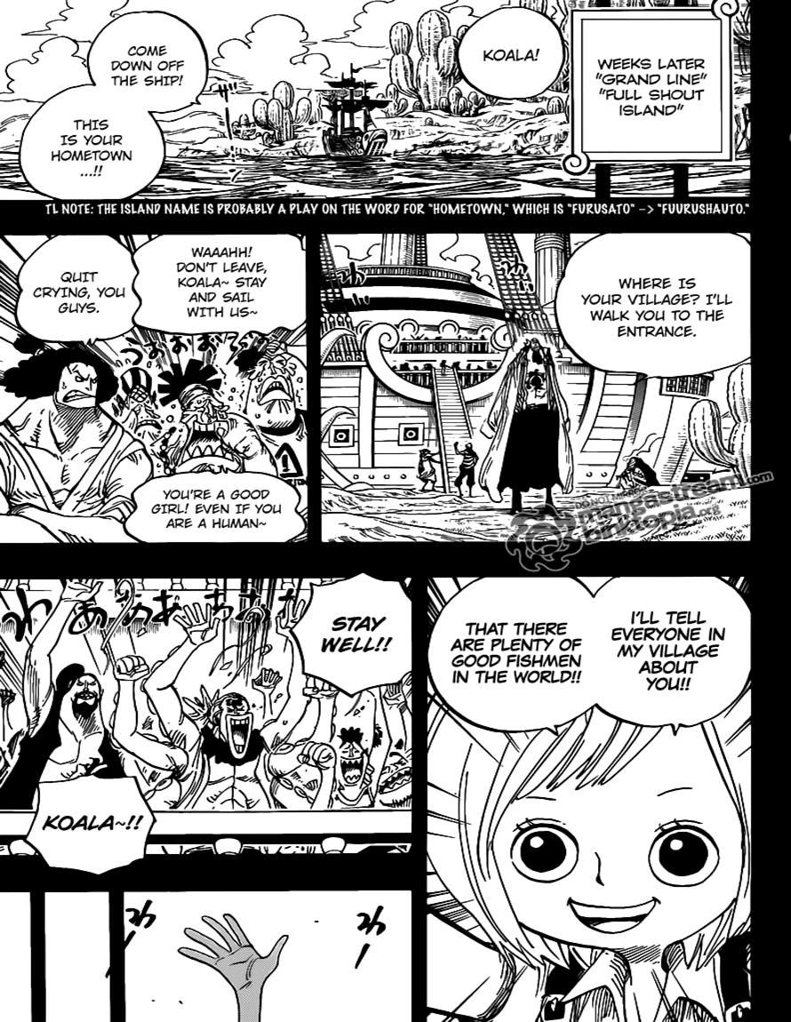 One Piece chapter 623 page 7