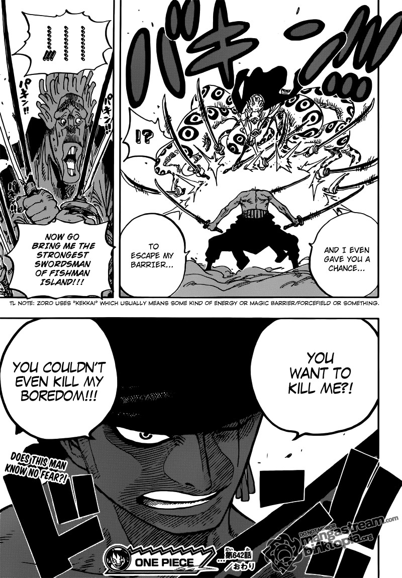 One Piece chapter 642 page 19