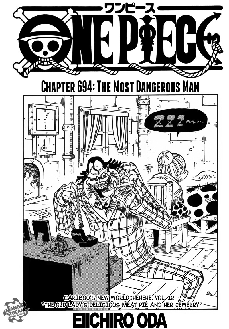 One Piece chapter 694 page 1