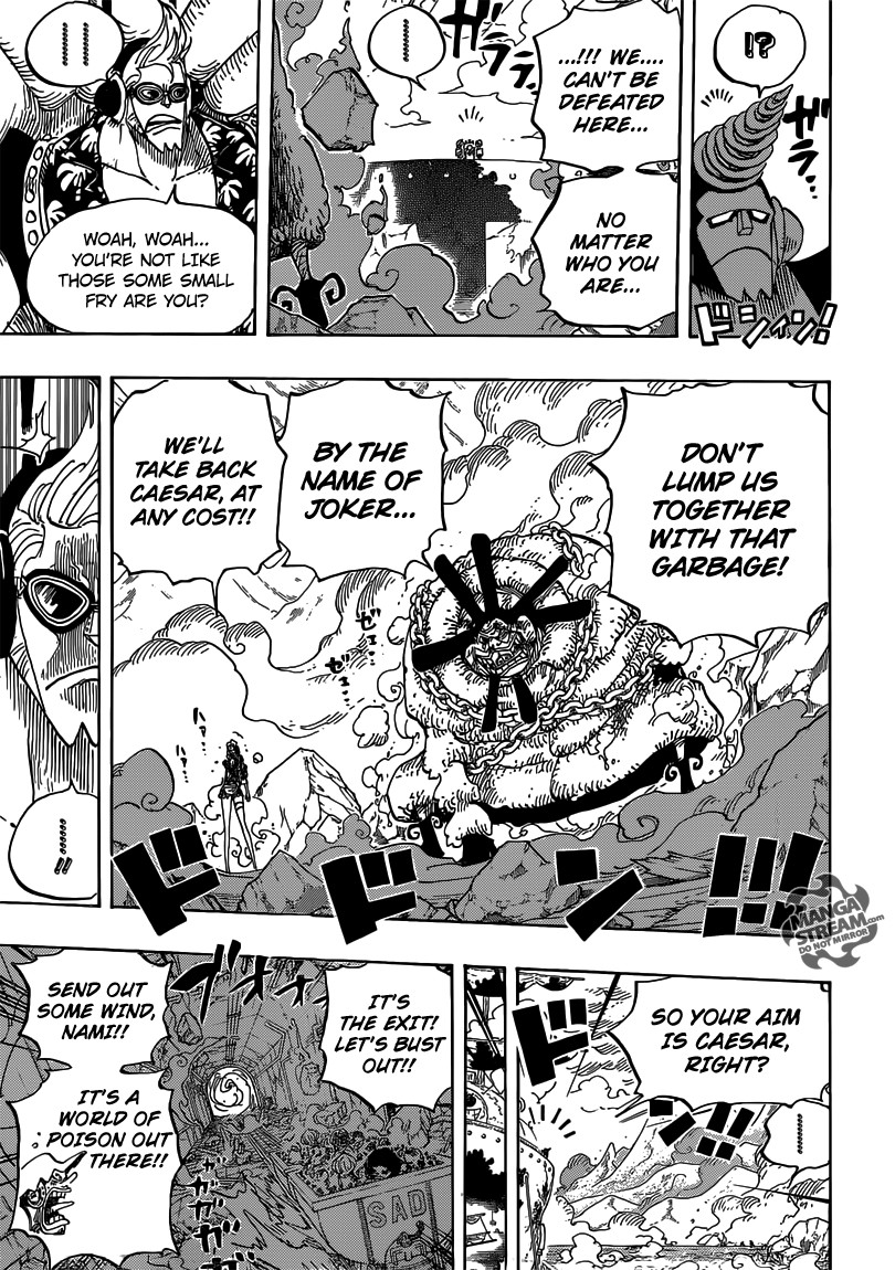 One Piece chapter 695 page 8