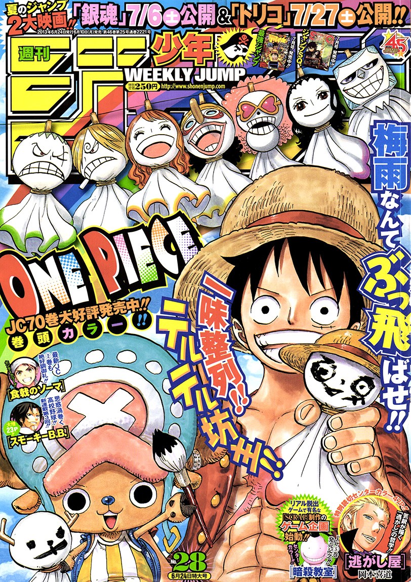 One Piece chapter 710 page 1