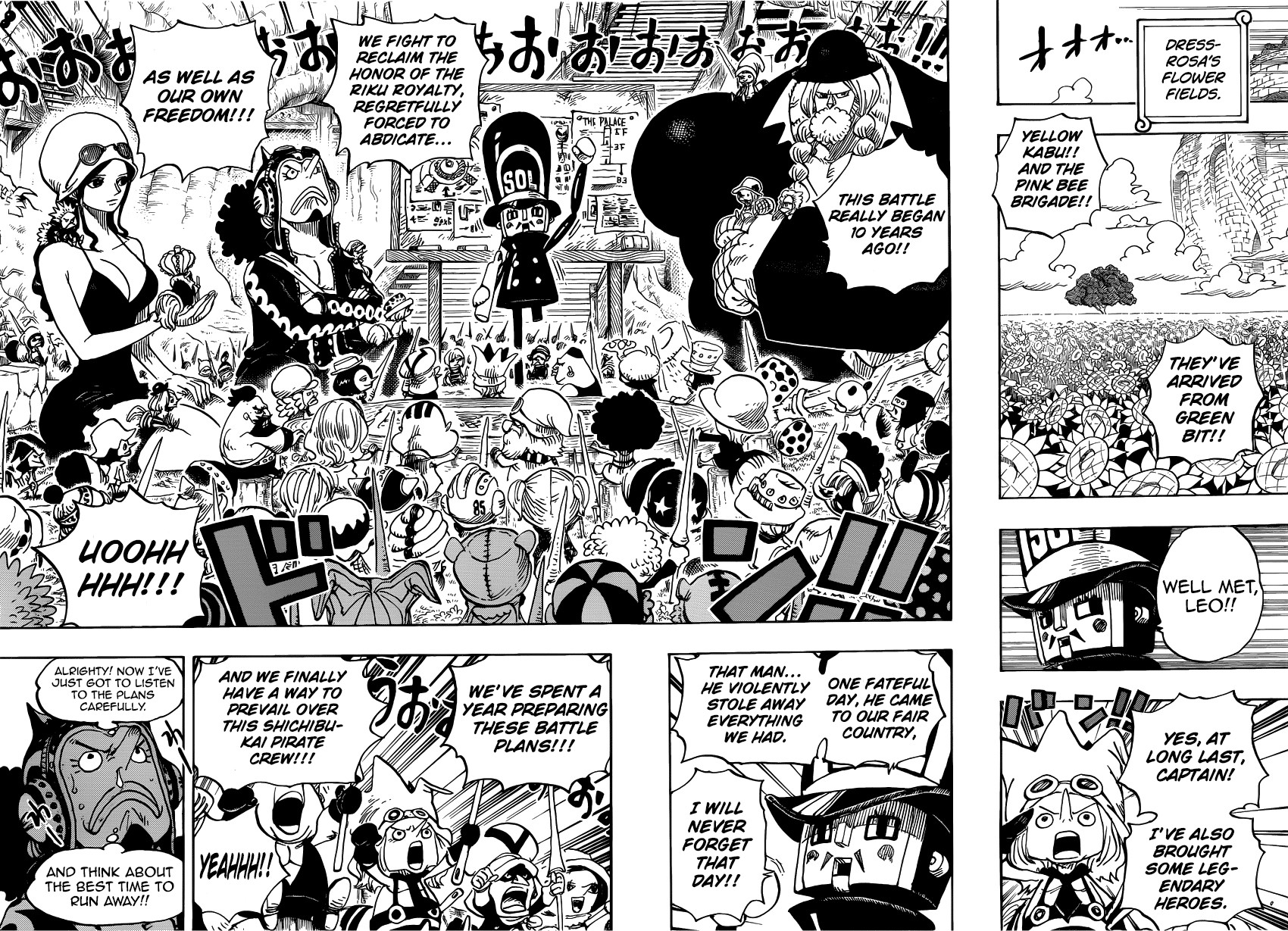 One Piece chapter 722 page 11