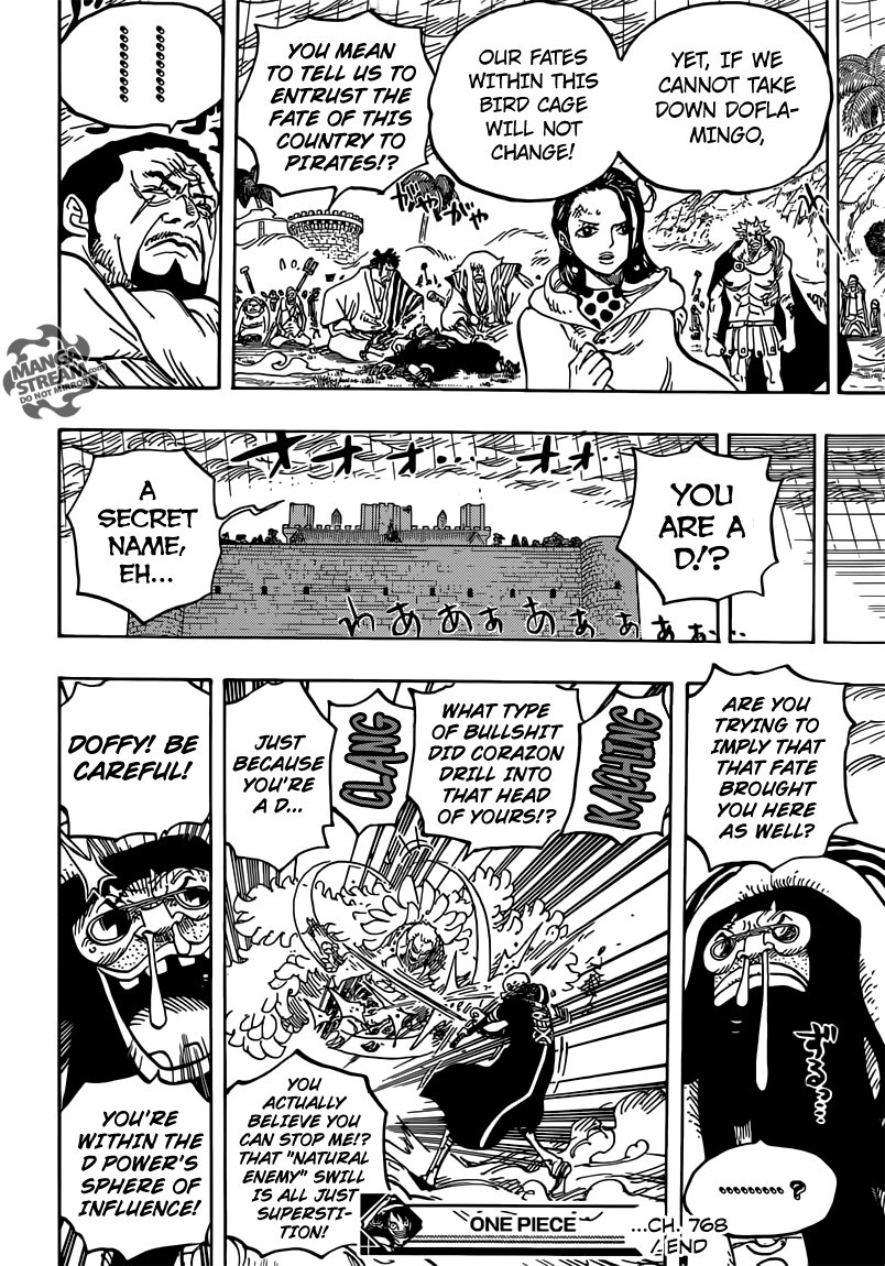 One Piece chapter 768 page 14