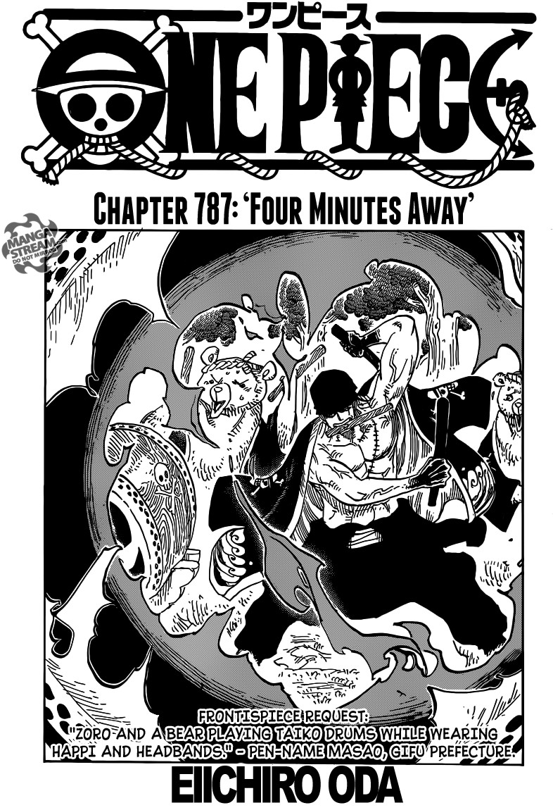 One Piece chapter 787 page 1