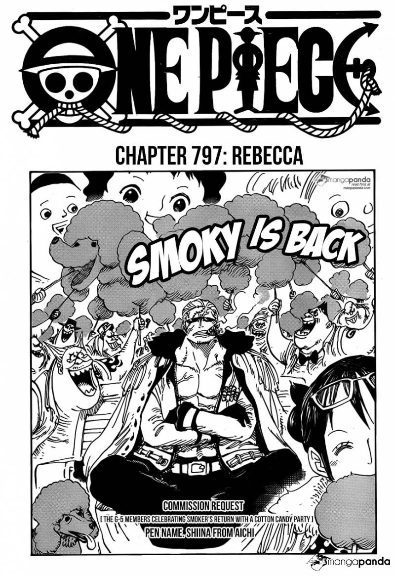 One Piece chapter 797 page 1