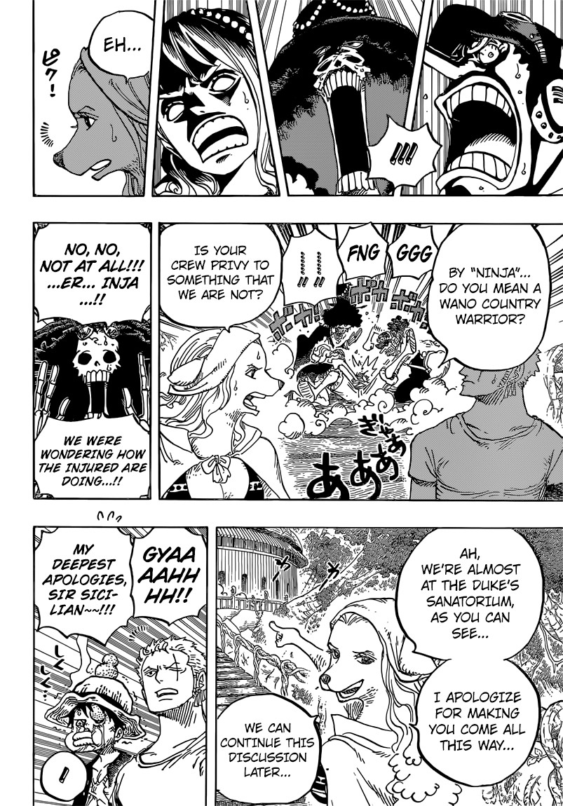 One Piece chapter 808 page 14