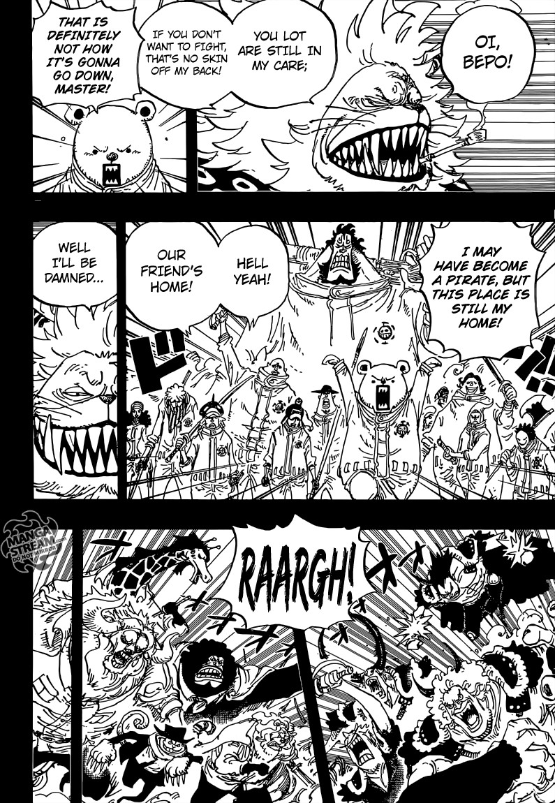 One Piece chapter 810 page 8