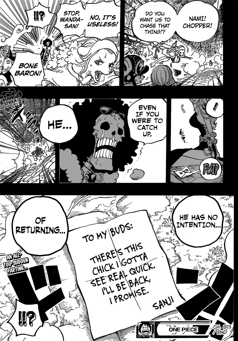 One Piece chapter 813 page 20