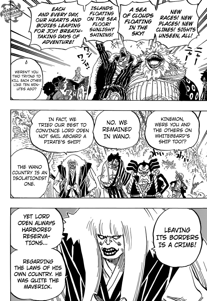 One Piece chapter 820 page 7