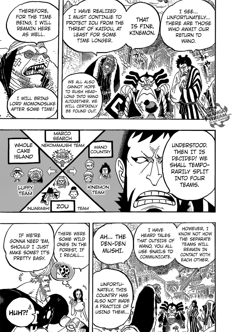 One Piece chapter 822 page 8