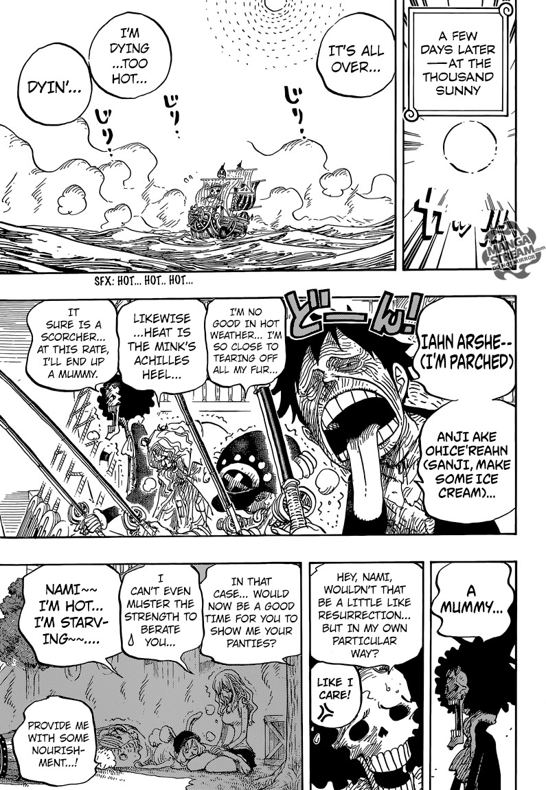 One Piece chapter 825 page 10