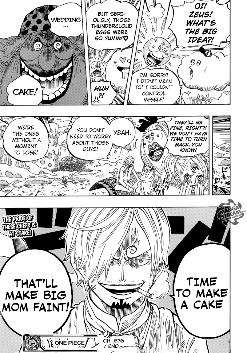 One Piece chapter 876 page 19