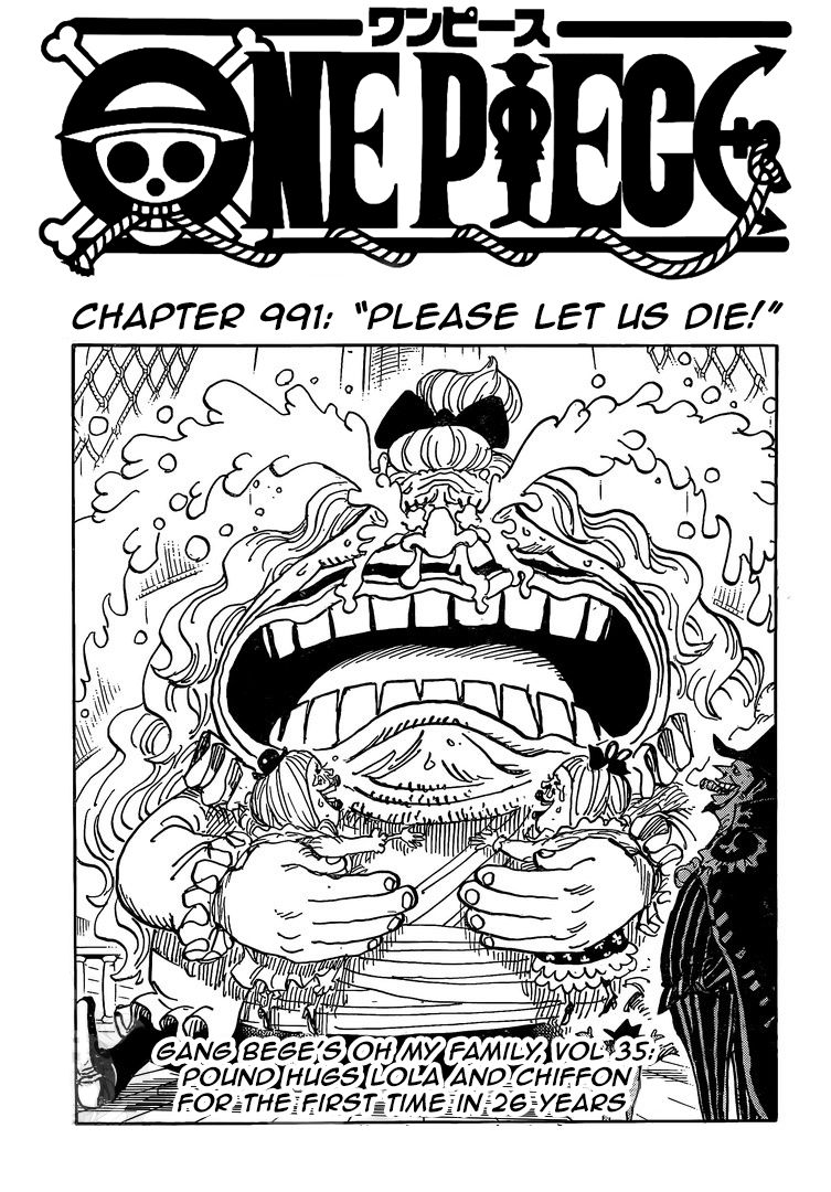 One Piece chapter 991 page 1