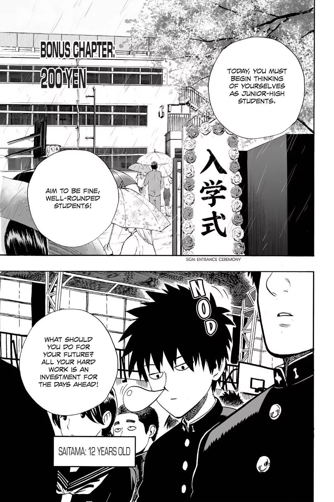 One-Punch Man chapter 15.5 page 1