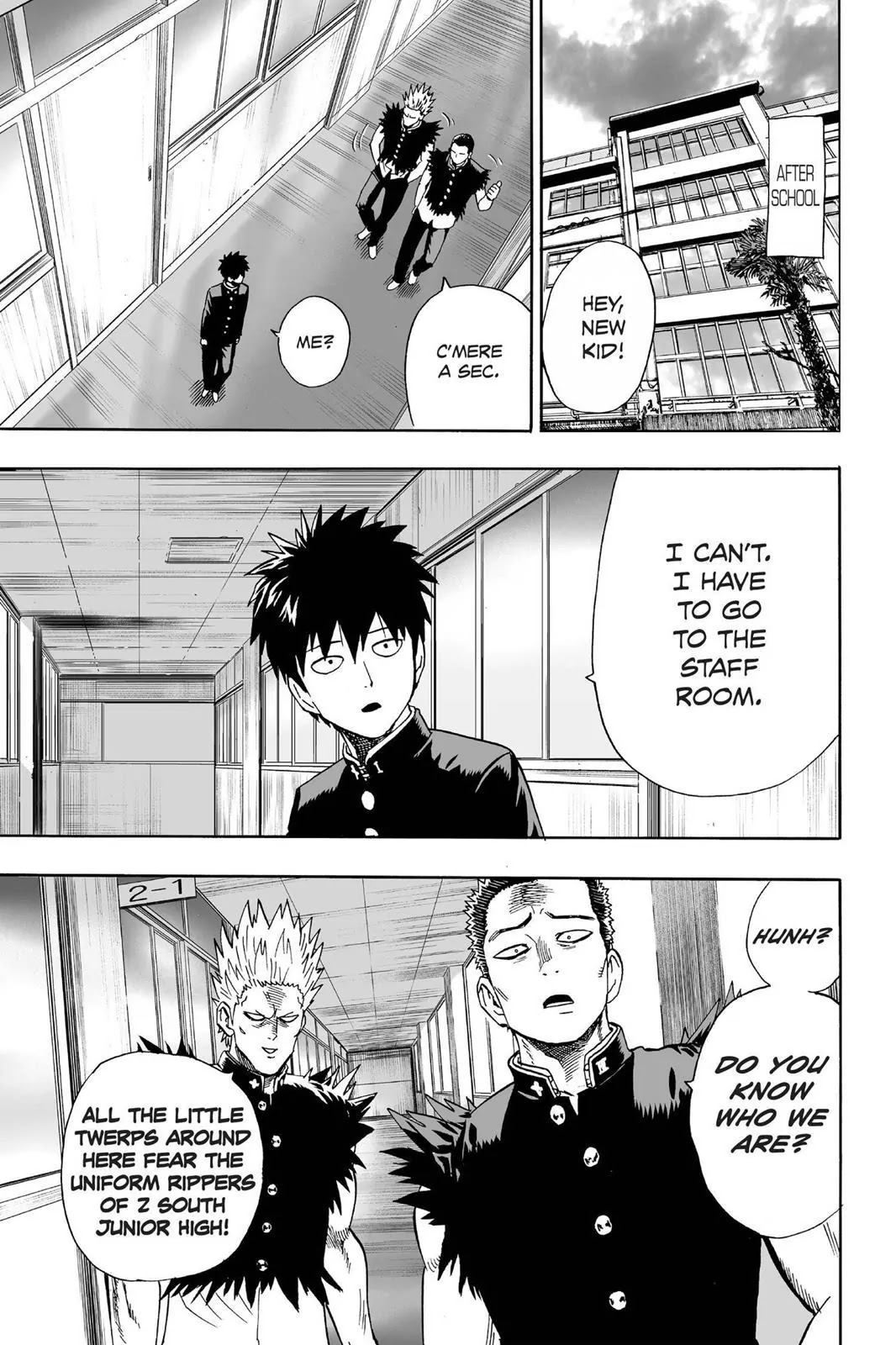 One-Punch Man chapter 8.5 page 9