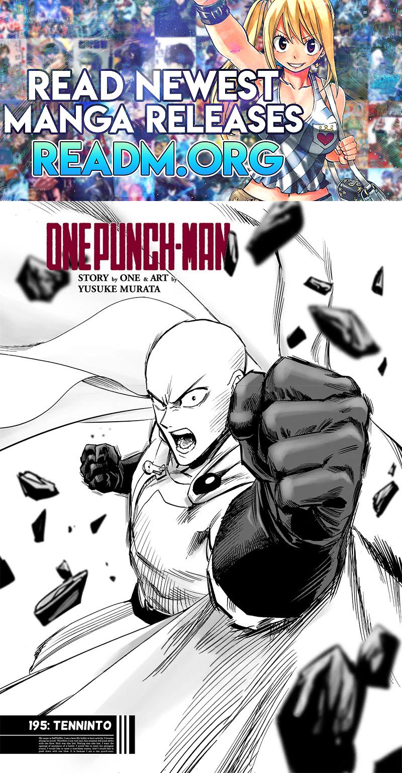 One-Punch Man chapter 195 page 1