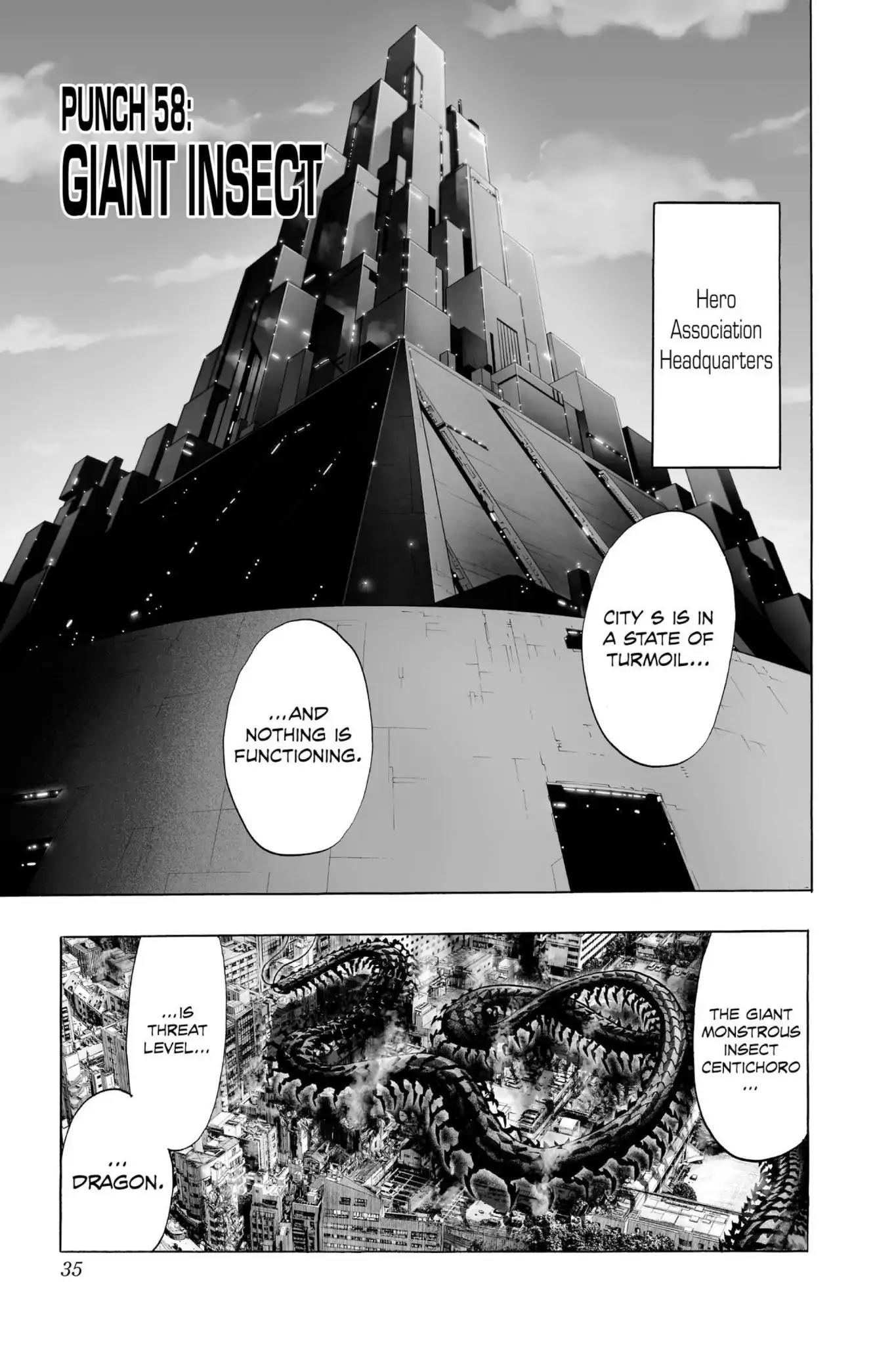 Onepunch-Man chapter 58 page 1